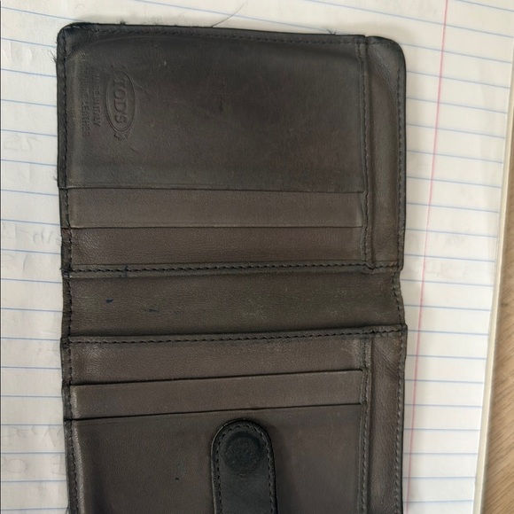 Tod'S Men's grey Leather Wallet - Picture 1 of 7